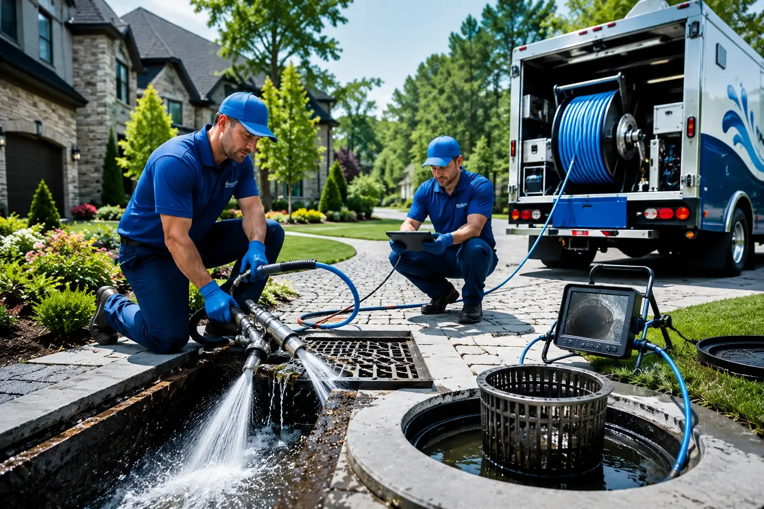 Local outdoor drain cleaning professionals in Bicknell, IN